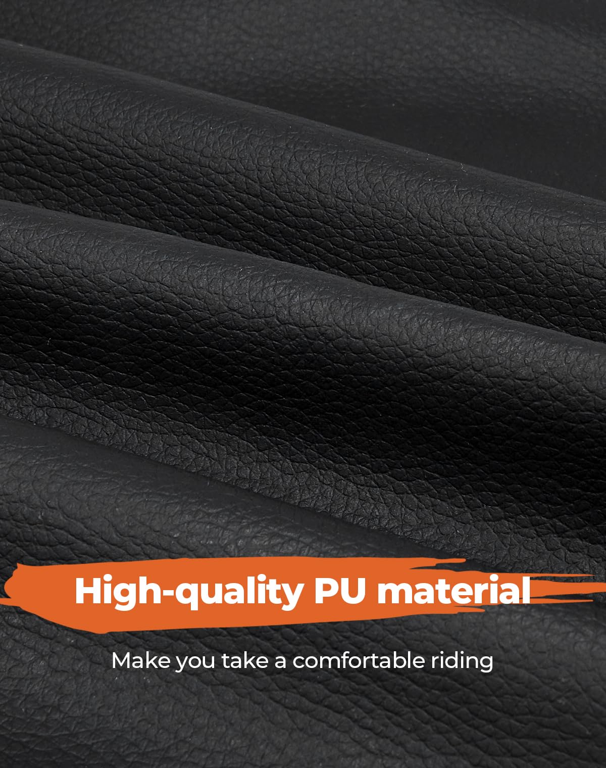 KEMIMOTO close-up leather texture highlighting durability and comfortable feel