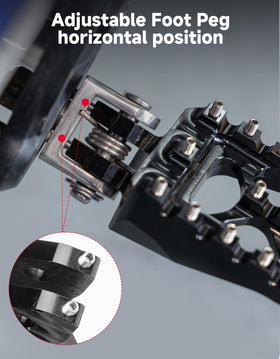KEMIMOTO close-up of stainless teeth delivering strong non-slip grip benefit