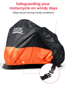 KEMIMOTO close-up stitching and PU coating showing water resistance
