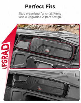 KEMIMOTO detachable flap pouch detail demonstrating easy separation of valuables