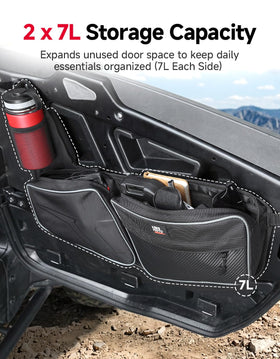 KEMIMOTO close-up of 1680D fabric and PVC zipper showing durable protection