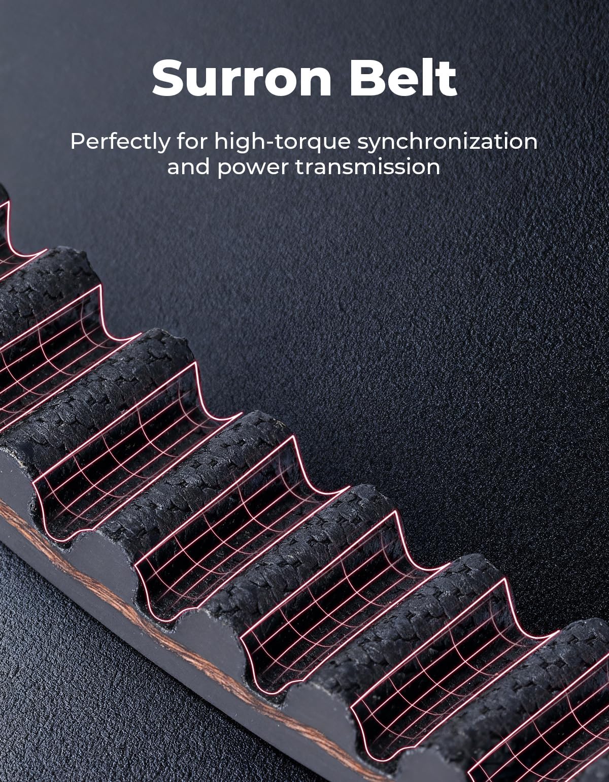 KEMIMOTO close-up of precision-cut teeth illustrating improved grip