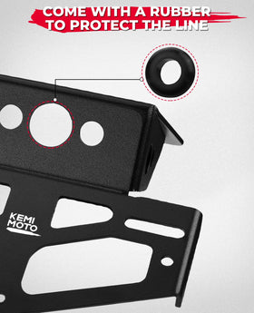 KEMIMOTO back mounting points displaying secure bolt locations and fitment