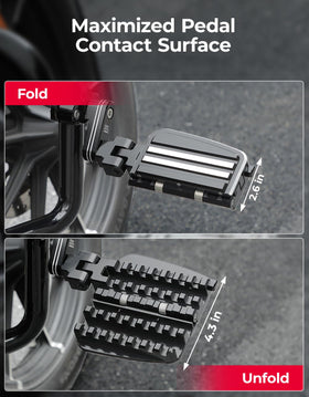 KEMIMOTO folded position showing compact storage and convenience