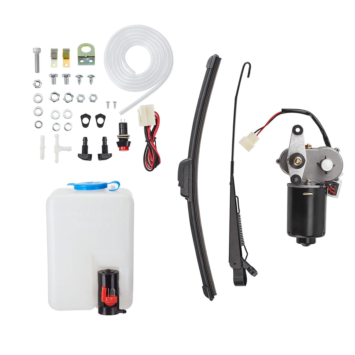 KEMIMOTO front assembly view showing complete kit and quick identification benefit