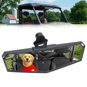 KEMIMOTO front view of mirror packaging showing included parts and benefit of complete kit