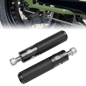 KEMIMOTO front profile footpeg showing sturdy platform and mounting