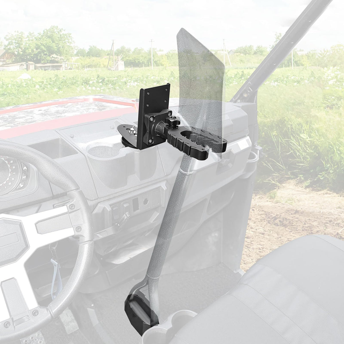KEMIMOTO front profile showing compact holder protecting gear