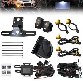 KEMIMOTO assembled kit front view showing included components and easy install benefit