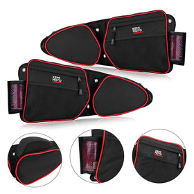 KEMIMOTO front view door bag showing organized storage benefit