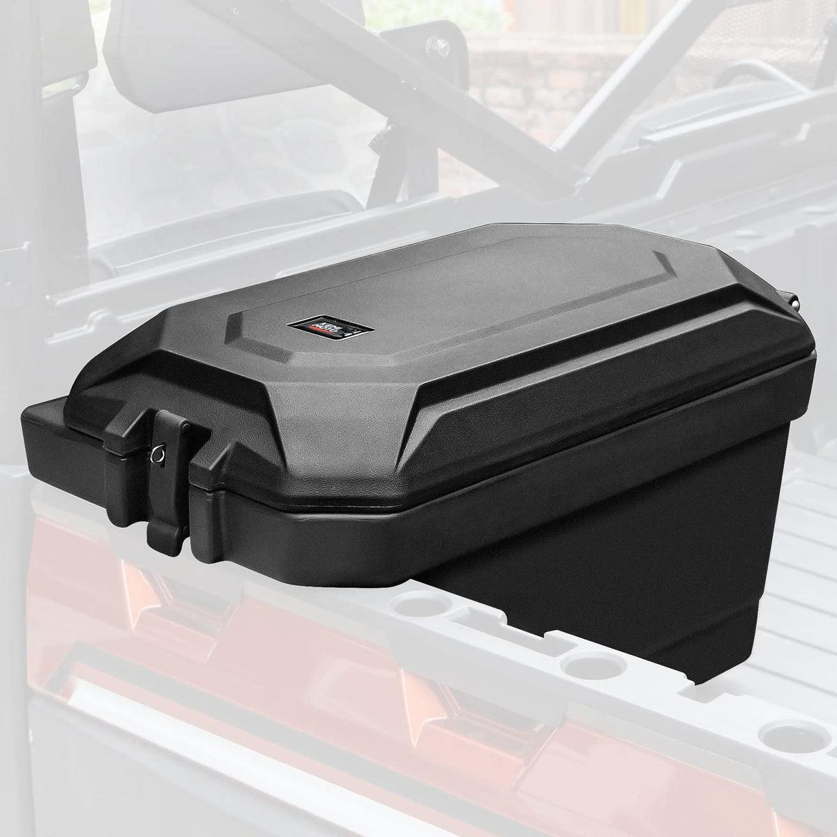 KEMIMOTO front view of driver-side box showing fit and accessibility