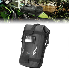 KEMIMOTO front view fender bag shows compact storage benefit