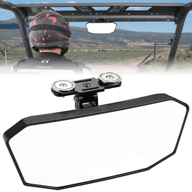 KEMIMOTO front view mounted on UTV showing wider rear visibility