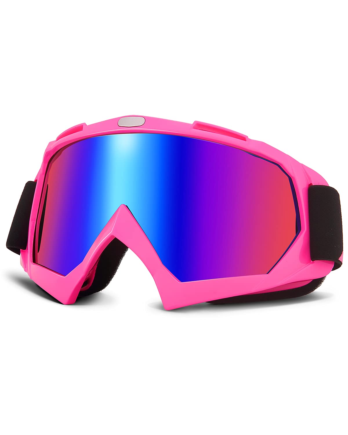 KEMIMOTO front view showing full goggles and packaging, clear protection