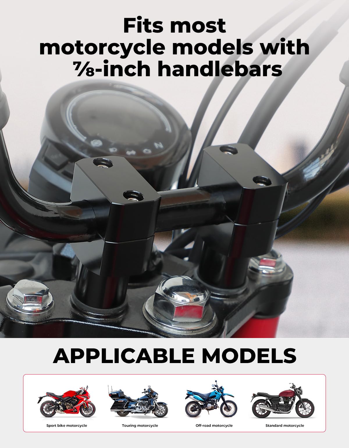 KEMIMOTO rust-resistant hardware and bolts laid out for easy installation