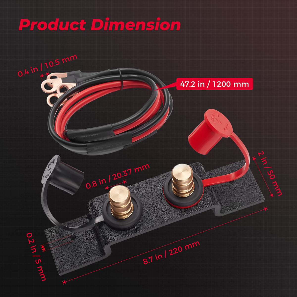 KEMIMOTO installed in UTV under body panel for convenient charging access
