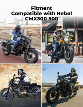 KEMIMOTO risers beside tools showing easy bolt-on installation