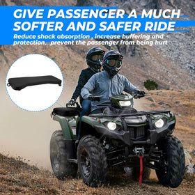 KEMIMOTO installed on an ATV rear rack demonstrating secure fit