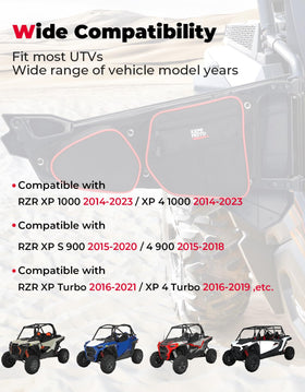 KEMIMOTO installed on UTV door demonstrating easy no-drill mounting
