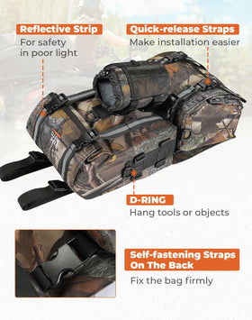 KEMIMOTO interior organization with elastic loops securing small items