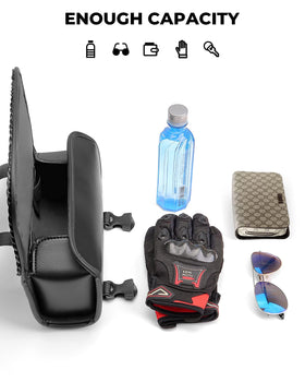 KEMIMOTO inside capacity with phone wallet keys illustrating organized storage