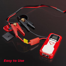 KEMIMOTO jump leads attached to posts for fast roadside jump-starts benefit