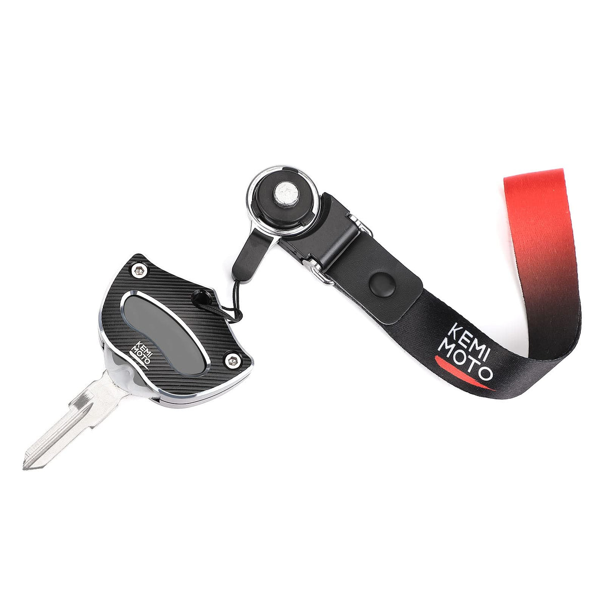 KEMIMOTO front view of key holder showing secure fit and finish