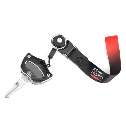 KEMIMOTO front view of key holder showing secure fit and finish