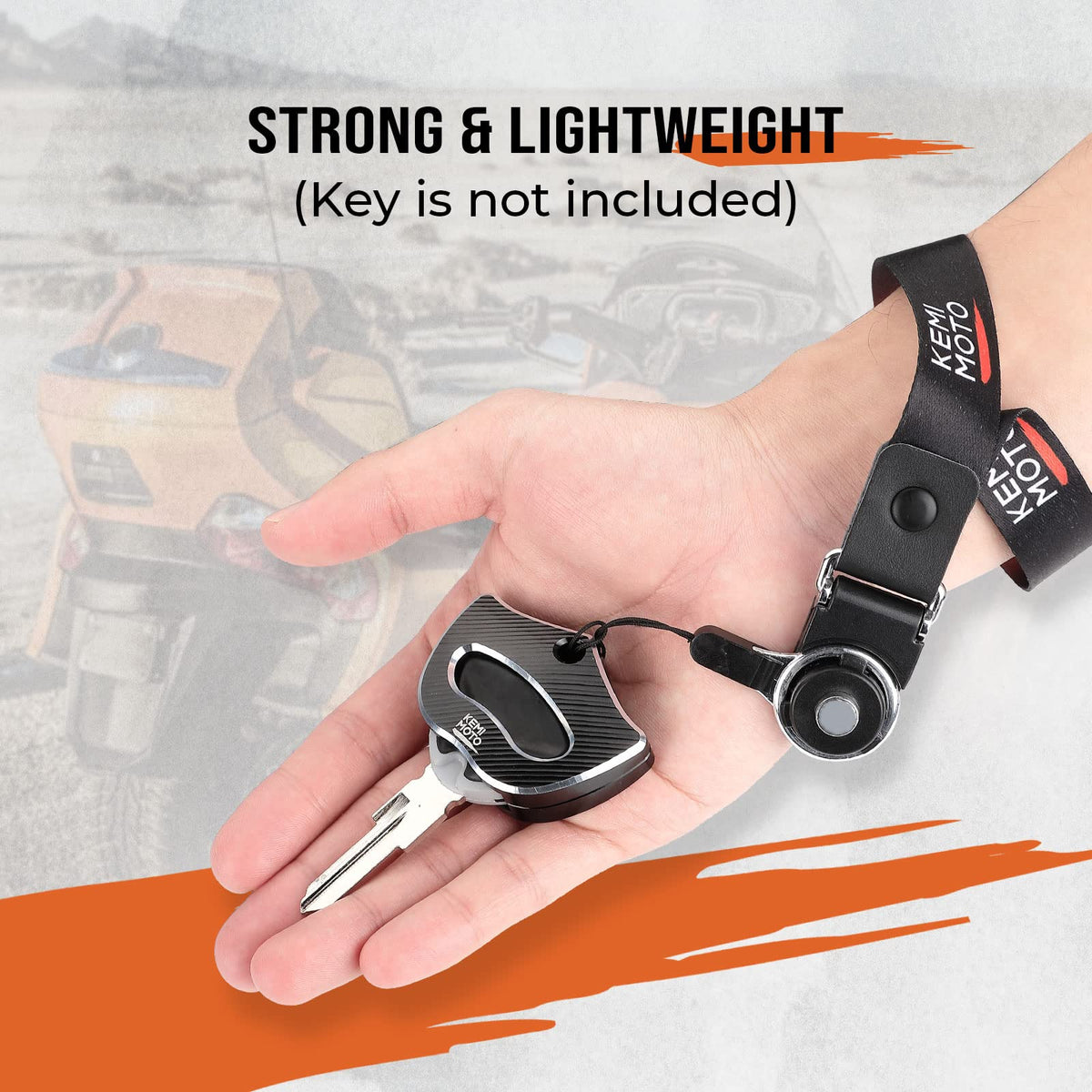 KEMIMOTO installation kit with screws and wrench for fast mounting