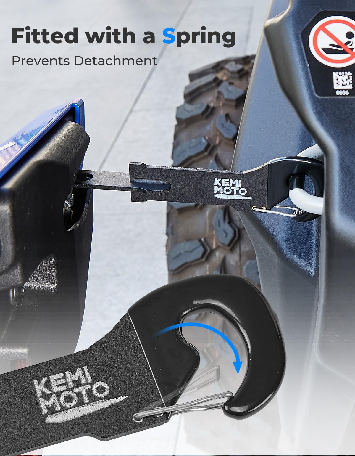 KEMIMOTO next to ruler for size scale and easy installation