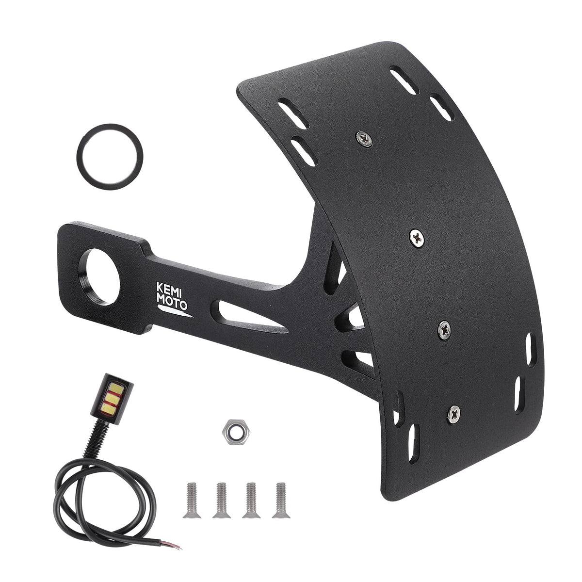 KEMIMOTO arm profile detail showing CNC-thinned design for better fit and aerodynamics