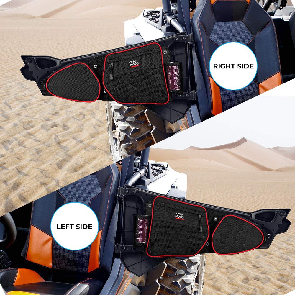 KEMIMOTO lifestyle shot on trail illustrating secure gear access