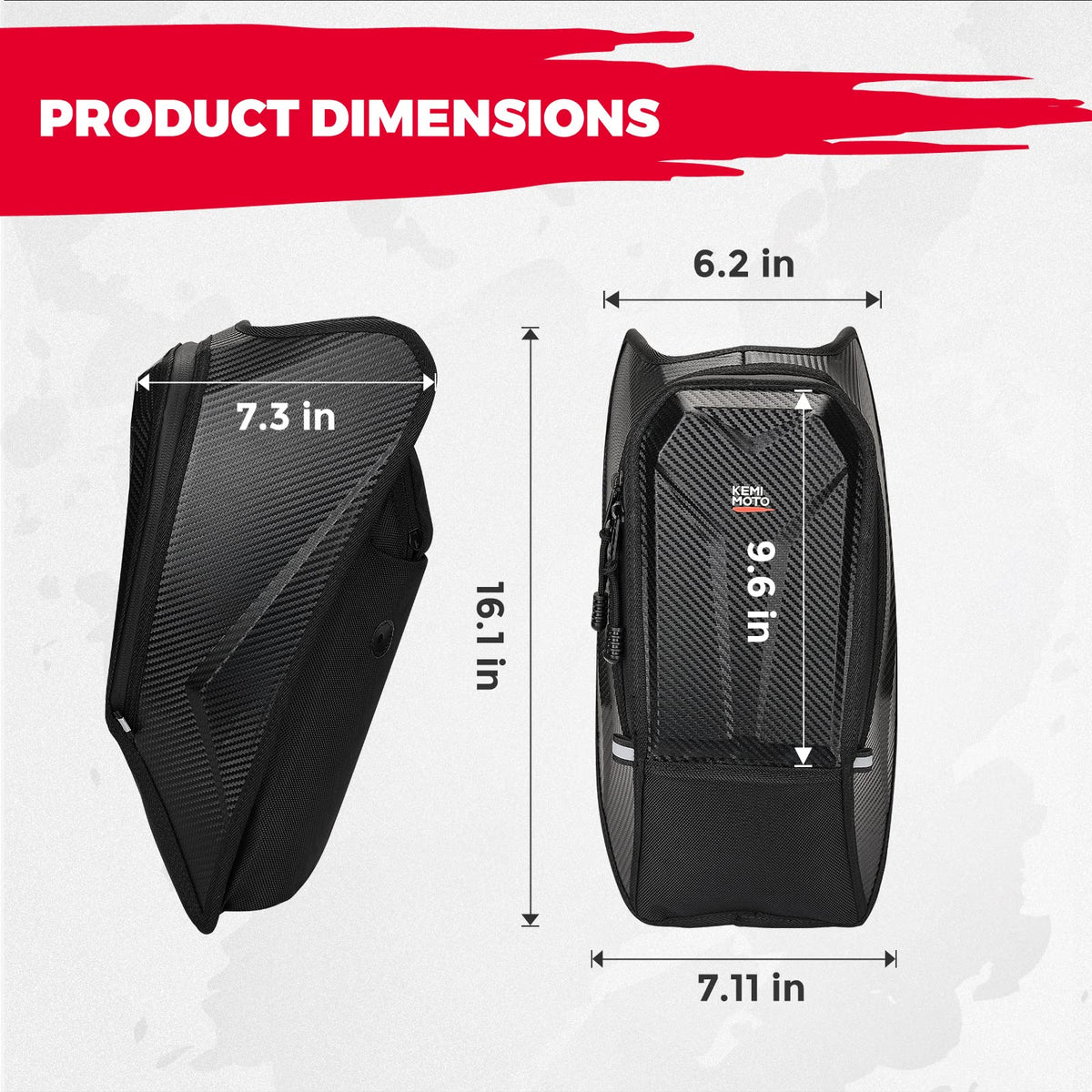 KEMIMOTO lifestyle scene on Slingshot illustrating ready-to-ride protection and style