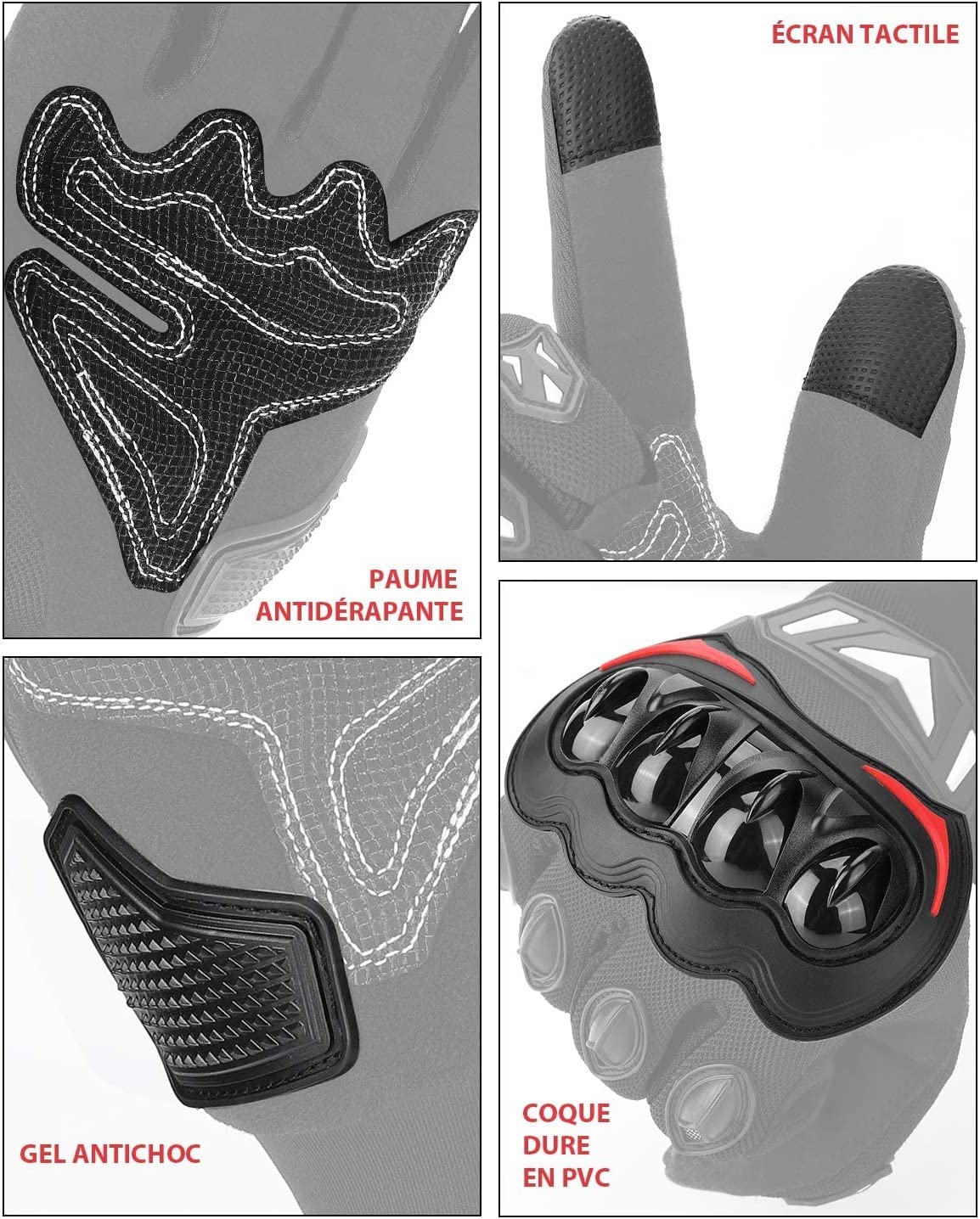 KEMIMOTO gloves worn by rider on trail illustrating versatile outdoor use