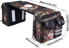 KEMIMOTO lifestyle shot on trail ride highlighting convenience and durable construction