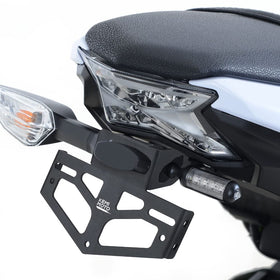KEMIMOTO lifestyle shot of bike parked showing tidy tail aesthetic