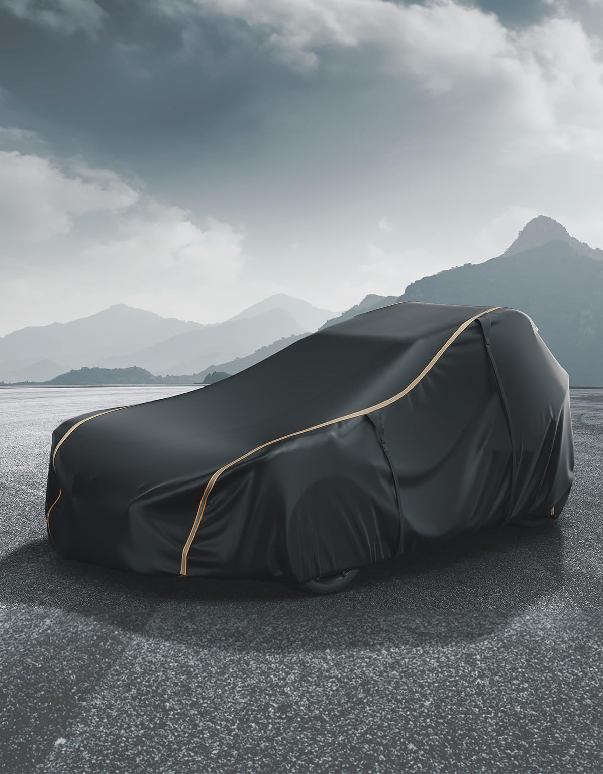KEMIMOTO MAX cover on Slingshot in driveway protecting paint and interior