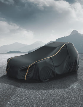KEMIMOTO MAX cover on Slingshot in driveway protecting paint and interior