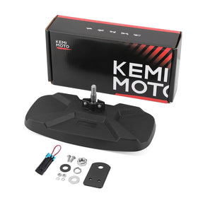 KEMIMOTO mirror on UTV in trail setting showing durability and better sightlines benefit