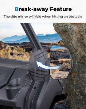 KEMIMOTO telescopic extension demonstrated to reduce blind spots quickly