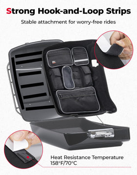 KEMIMOTO MOLLE and mesh storage detail enabling modular attachment and ventilation