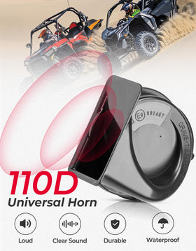 KEMIMOTO mounted in UTV lifestyle scene demonstrating improved road safety