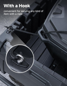 KEMIMOTO mounted low-profile anchor reducing bed obstructions for safer loading
