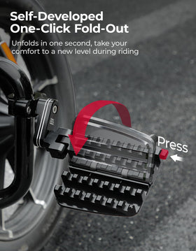 KEMIMOTO mounted on crash bar demonstrating universal 1.25 inch fit