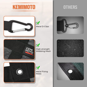 KEMIMOTO installed on Polaris Ranger demonstrating fit and containment