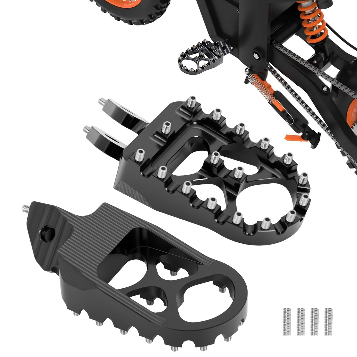 KEMIMOTO packaged pegs and spare teeth ready for quick replacement benefit