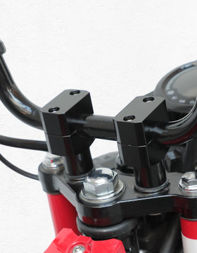 KEMIMOTO boxed risers with instruction manual for straightforward fitment