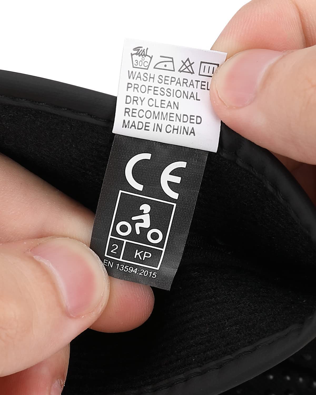 KEMIMOTO palm close-up highlighting abrasion-resistant material for long life