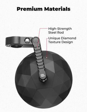 KEMIMOTO plastic adapter and shim set for secure 7/8" fit