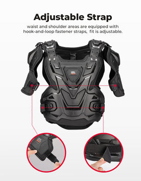 KEMIMOTO quick-release buckles for fast secure on-off convenience